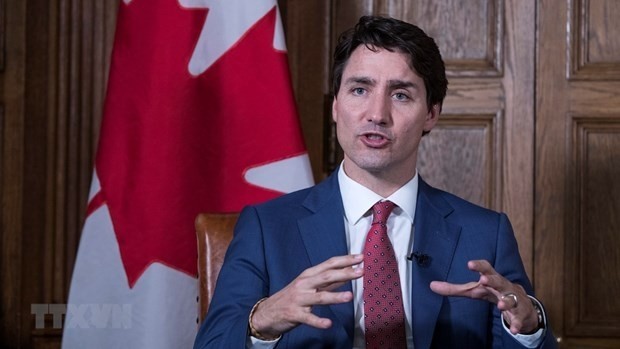 Canada’s Prime Minister Justin Trudeau. (Photo: AFP/VNA Photo)
