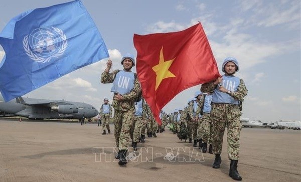 Vietnamese peacekeepers to UN Mission in South Sudan (Photo: VNA)