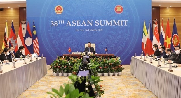 PM Pham Minh Chinh attends the 38th ASEAN Summit (Photo: VNA) 
