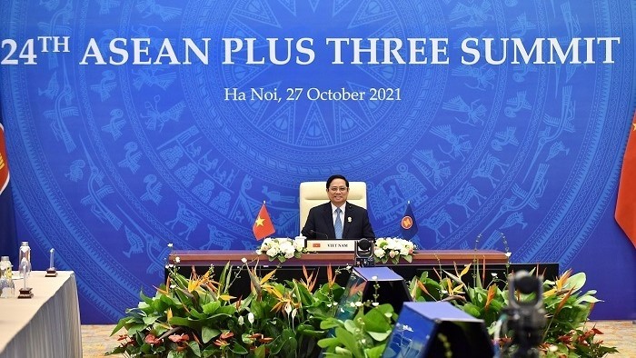 PM Pham Minh Chinh at the event. (Photo: TRAN HAI)