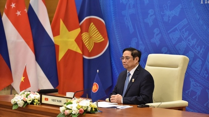 PM Pham Minh Chinh at the event (Photo: TRAN HAI)