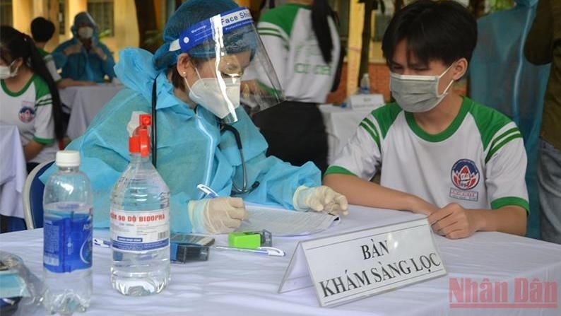 Ho Chi Minh City implementing vaccination for children aged 12-17.