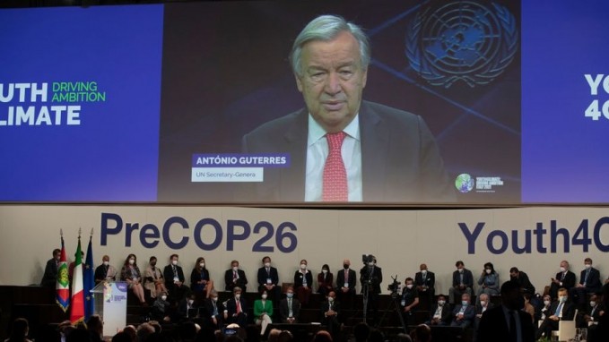 UN chief Antonio Guterres warned that failure to slash global emissions is setting the world on a “catastrophic” path to 2.7 degrees Celsius heating. (Photo: Getty)