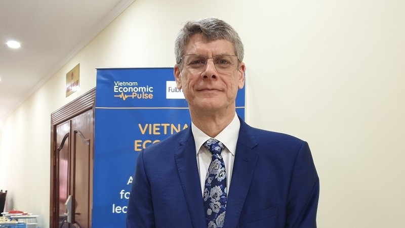 Professor Jonathan Pincus, UNDP Senior International Economist (Photo: VNA)