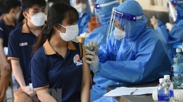 Hanoi plans to vaccinate nearly 792,000 children against COVID-19 (Photo: VNA)
