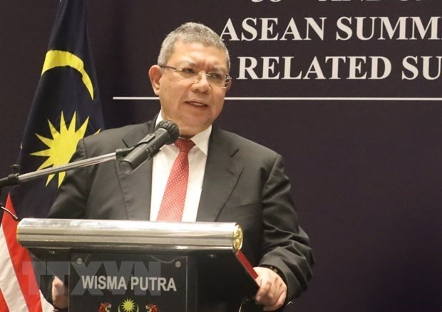 Malaysian Foreign Minister Saifuddin Abdullah. (Photo: VNA)