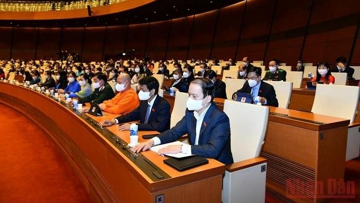 National Assembly adopts resolution on central budget allocation plan for 2022. (Photo: NDO)