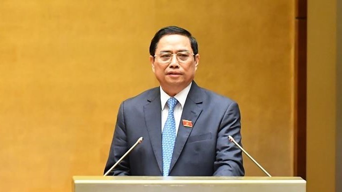 Prime Minister Pham Minh Chinh (Photo: Linh Nguyen)