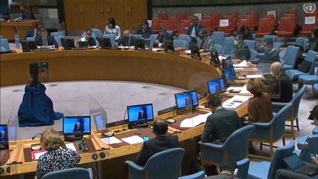 A meeting of the UNSC. (Photo: VNA)