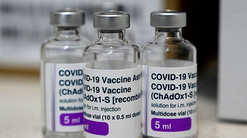 Vials of the AstraZeneca COVID-19 vaccine (Photo: AFP/VNA)