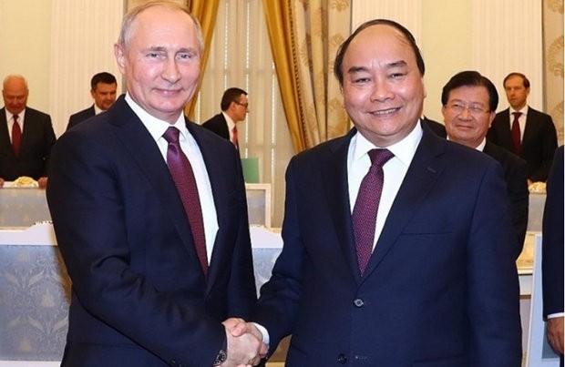 President Nguyen Xuan Phuc has expressed his hope that his upcoming visit to Russia will contribute to creating new momentum for the bilateral comprehensive strategic partnership. (Photo: VNA)