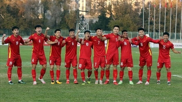 The Vietnam's U23 squad (Photo: Vietnam Football Federation)