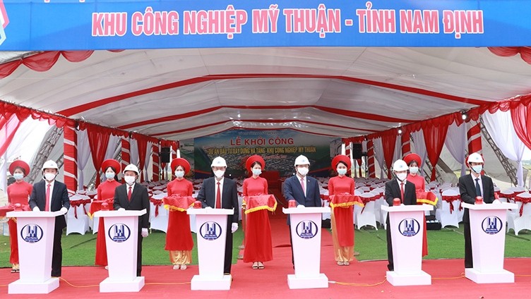 Nam Dinh Province starts work on 1,600 billion VND industrial park
