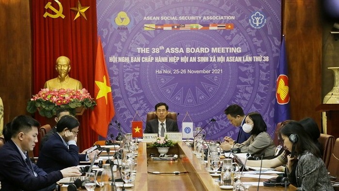Vietnam attends the 38th ASEAN Social Security Association Board Meeting. (Photo: baohiemxahoi.gov.vn)