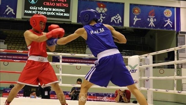The National Boxing Championships 2021 kicks off in the northern province of Bac Ninh on November 29. (Photo: VNA)