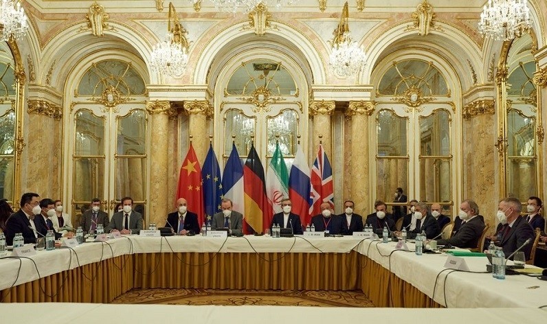 Representatives of Iran and major powers in the JCPOA at the meeting in Vienna, Austria, on November 29, 2021. (Photo: Reuters)