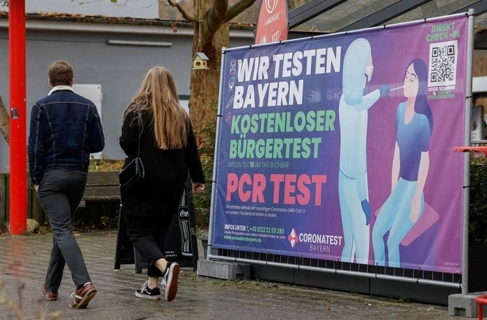 Some 10% of Germany population has received a booster shot.