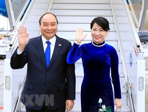 President Nguyen Xuan Phuc, his spouse and a high-ranking Vietnamese delegation on November 29 afternoon (Vietnam time) leaves Geneva for an official visit to Russia at the invitation of his Russian President Vladimir Putin. (Photo: VNA)
