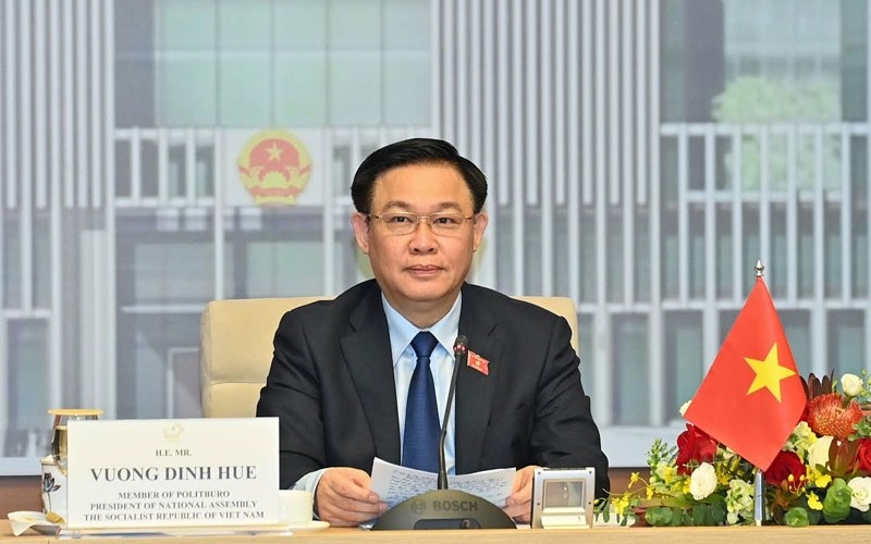 National Assembly Chairman Vuong Dinh Hue 