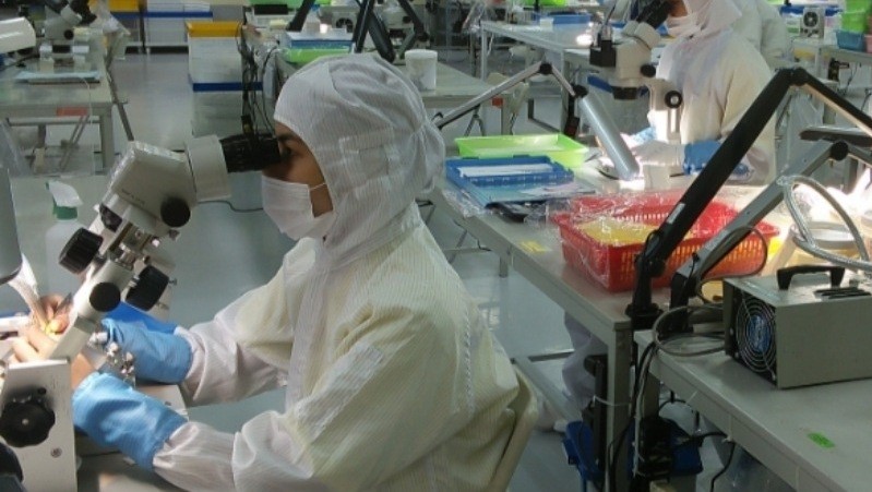 A medical equipment manufacturing facility in Thai Nguyen Thai Nguyen Province