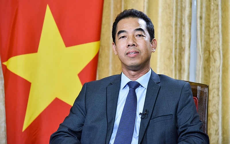 Deputy Foreign Minister To Anh Dung (Photo: Nguyen Hong)