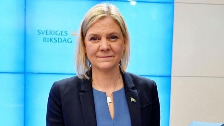 Swedish Prime Minister Magdalena Andersson (Photo: AFP)