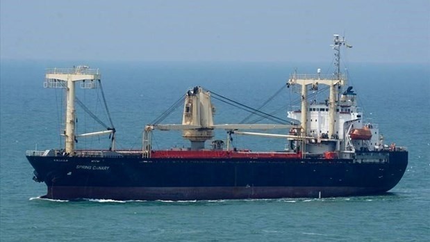 NARIMOTO MARU, a Belize-flagged cargo ship (Photo: VNA)