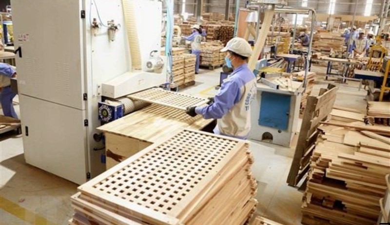 Wood product exports in November alone reached 1.15 billion USD, up 20.9% compared to October 2021. (Photo: VNA)