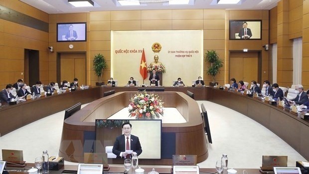 The fifth meeting of the 15th NA Standing Committee in late November (Photo: VNA)