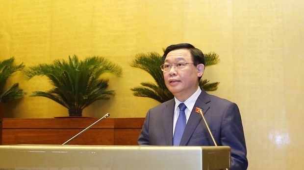 National Assembly Chairman Vuong Dinh Hue