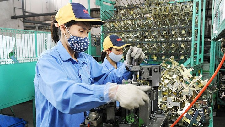 A factory at the Khai Quang Industrial Park in Vinh Phuc Province (Photo: Hoang Ngoc)