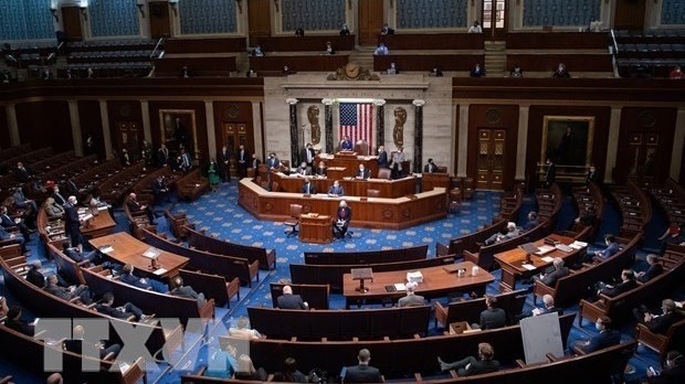 A session of the US House of Representatives in Washington, DC. (Photo: AFP/VNA)
