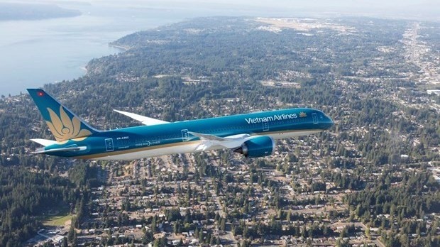 Vietnam Airlines has proposed resuming regular flights to Europe and Australia from January 1, 2022. (Photo: VNA)