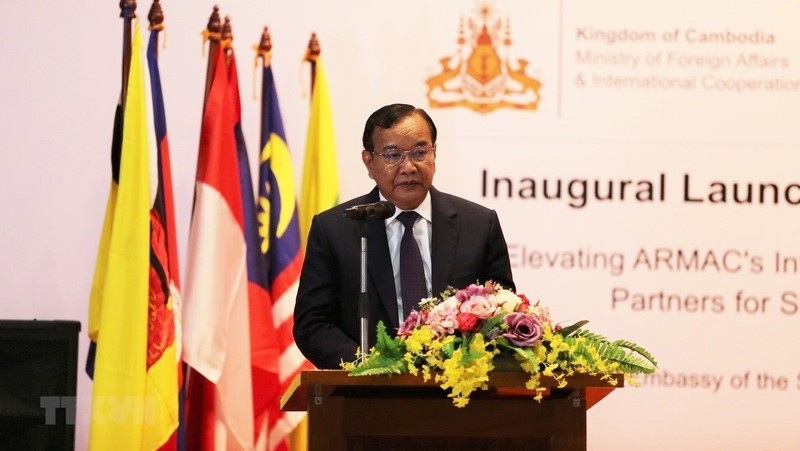 Cambodian Deputy Prime Minister, Minister of Foreign Affairs and International Cooperation Prak Sokhonn (Photo: VNA)