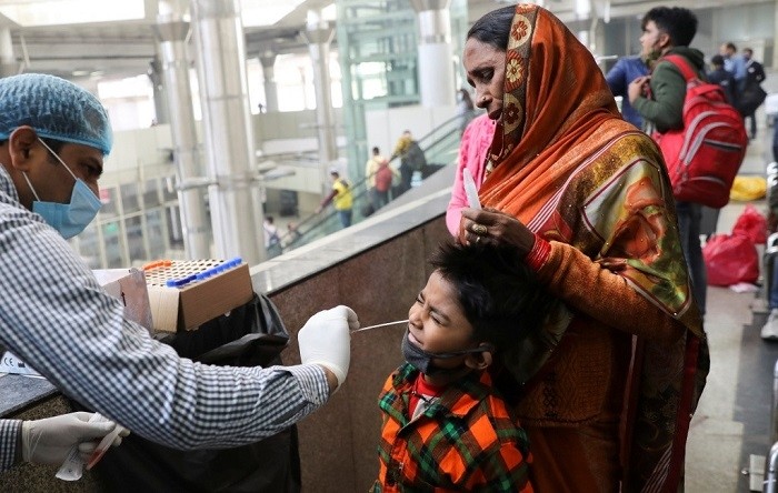 India has recorded a total of 34.88 million COVID-19 infections, with 27,553 new cases in the last 24 hours, health ministry data showed on Sunday.