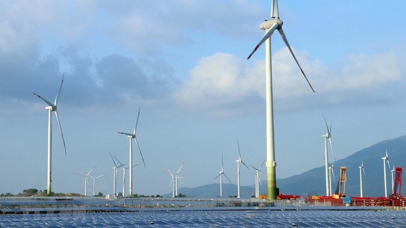 A wind farm in Ninh Thuan Province (Photo: VNA)