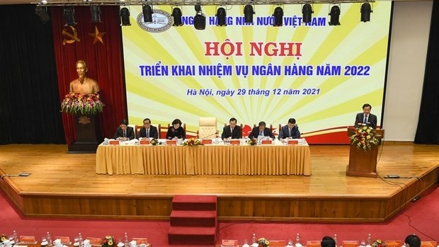 Deputy PM Le Minh Khai speaking at the conference (Photo: VNA)