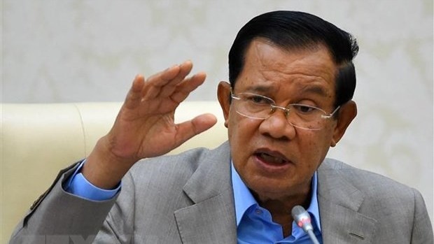 Cambodian Prime Minister Samdech Techo Hun Sen (Photo: AFP/VNA)