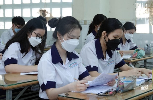 Students attend class (Illustrative photo:  thanhnien.vn)