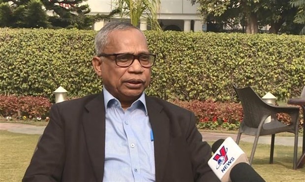 Dr. Rup Narayan Das, a senior fellow at the Indian Council of Social Science Research at the Indian Institute of Public Administration.(Photo: VNA)