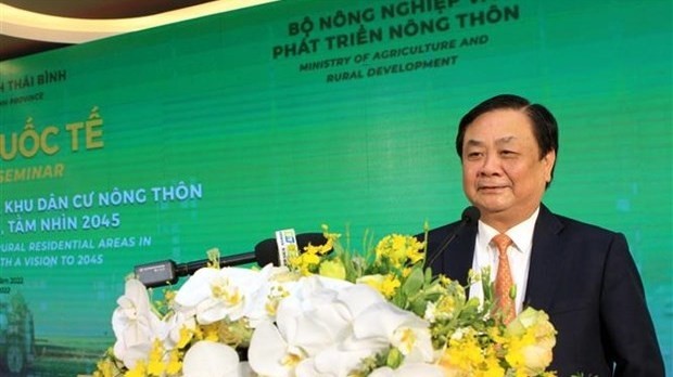 Minister of Agriculture and Rural Development Le Minh Hoan speaks at the event (Photo: VNA)