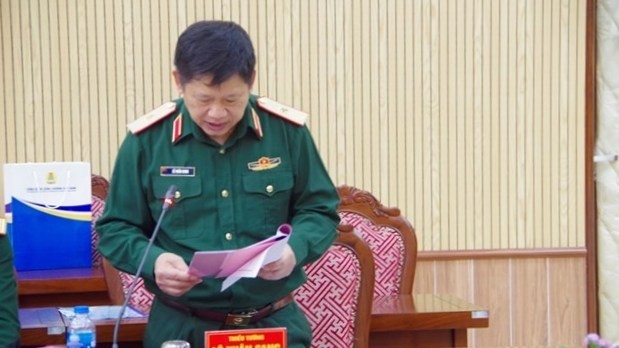 Major General Le Xuan Sang, Deputy Director of the Department of Information and Training. (Photo: qdnd.vn)