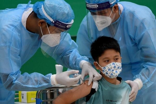 Ministry eyes Pfizer COVID-19 vaccine for children aged 5-11 years (Photo: moh.gov.vn)