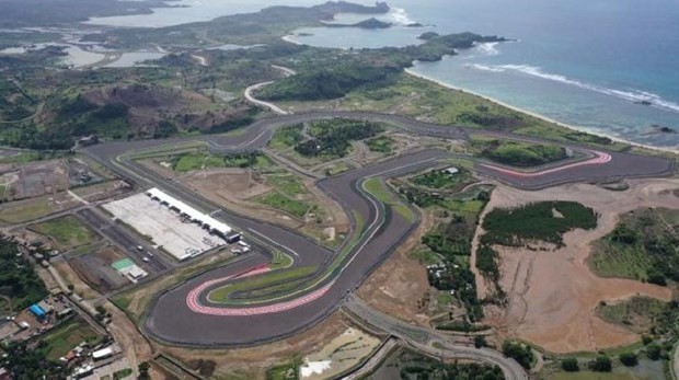 Aerial view of Mandalika Circuit in Indonesia (Photo: Indonesia Tourism Development Corporation)