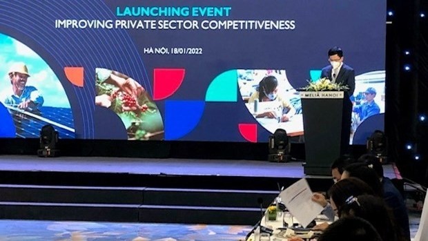 At the launching ceremony for the project (Photo: VNA)