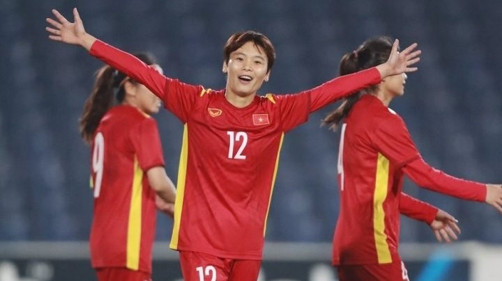 Forward Pham Hai Yen is looking to realise the World Cup dream with Vietnam's national women's football team. (Photo: FIFA)