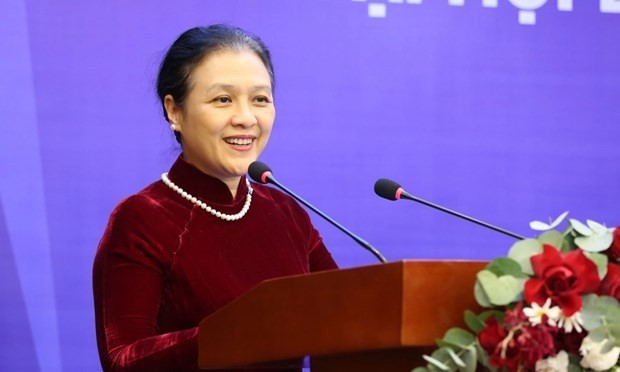 Ambassador Nguyen Phuong Nga, Chairwoman of the Vietnam Union of Friendship Organisations (Photo: VNA)