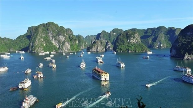 Ha Long Bay in Quang Ninh province (Photo: VNA)