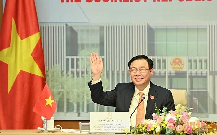 National Assembly Chairman Vuong Dinh Hue.