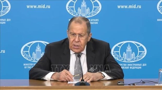 Russian FM Sergei Lavrov (Photo: Xinhua/VNA)